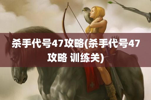 杀手代号47攻略(杀手代号47攻略 训练关)