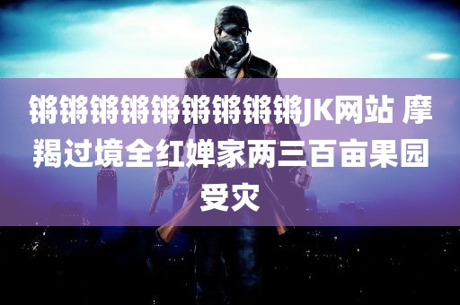 锵锵锵锵锵锵锵锵锵JK网站 摩羯过境全红婵家两三百亩果园受灾