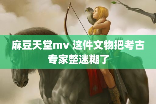 麻豆天堂mv 这件文物把考古专家整迷糊了