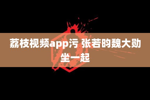 荔枝视频app污 张若昀魏大勋坐一起