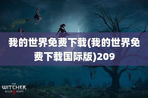 我的世界免费下载(我的世界免费下载国际版)209