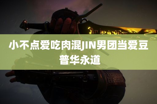 小不点爱吃肉混JIN男团当爱豆 普华永道