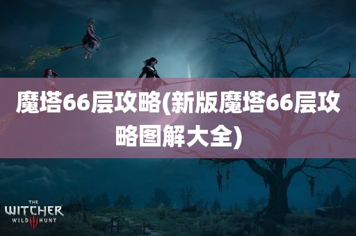 魔塔66层攻略(新版魔塔66层攻略图解大全)