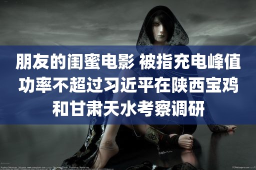 朋友的闺蜜电影 被指充电峰值功率不超过习近平在陕西宝鸡和甘肃天水考察调研