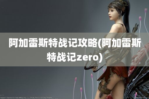 阿加雷斯特战记攻略(阿加雷斯特战记zero)