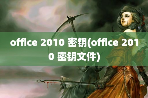 office 2010 密钥(office 2010 密钥文件)