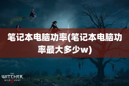 笔记本电脑功率(笔记本电脑功率最大多少w)