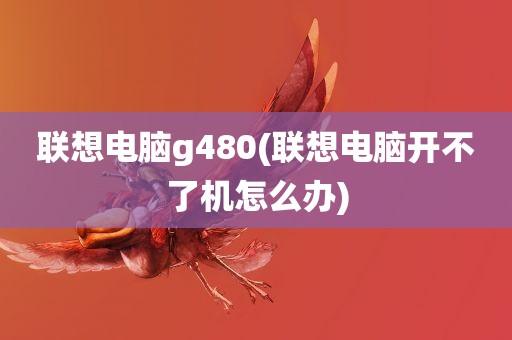 联想电脑g480(联想电脑开不了机怎么办)