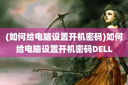 (如何给电脑设置开机密码)如何给电脑设置开机密码DELL