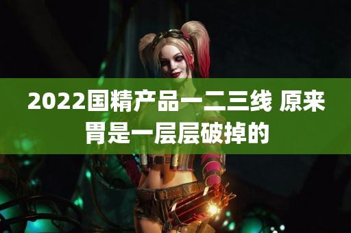 2022国精产品一二三线 原来胃是一层层破掉的