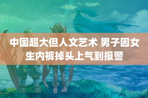 中国超大但人文艺术 男子因女生内裤掉头上气到报警