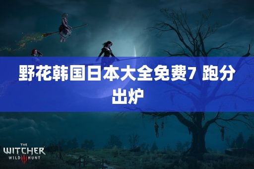 野花韩国日本大全免费7 跑分出炉