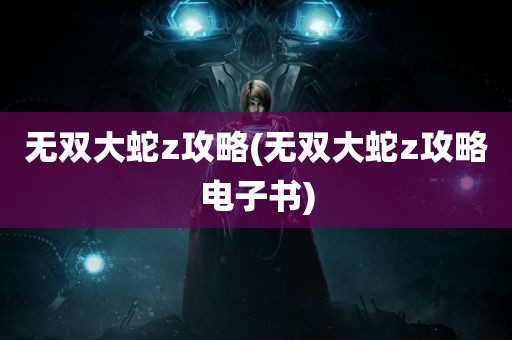 无双大蛇z攻略(无双大蛇z攻略电子书)