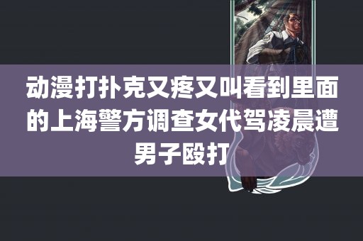 动漫打扑克又疼又叫看到里面的上海警方调查女代驾凌晨遭男子殴打