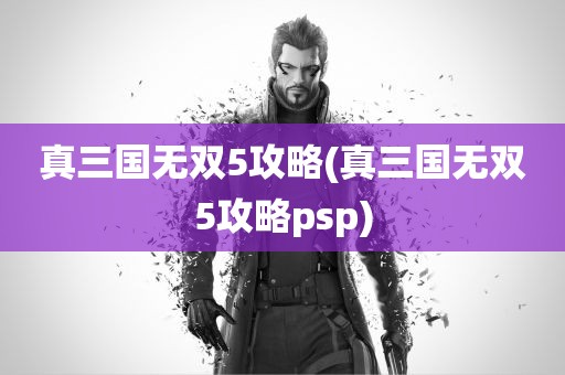 真三国无双5攻略(真三国无双5攻略psp)