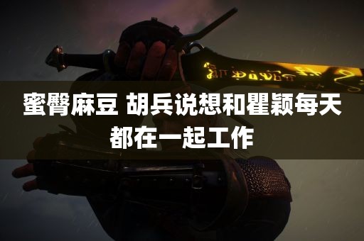 蜜臀麻豆 胡兵说想和瞿颖每天都在一起工作