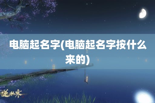 电脑起名字(电脑起名字按什么来的)