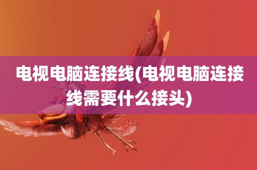 电视电脑连接线(电视电脑连接线需要什么接头)