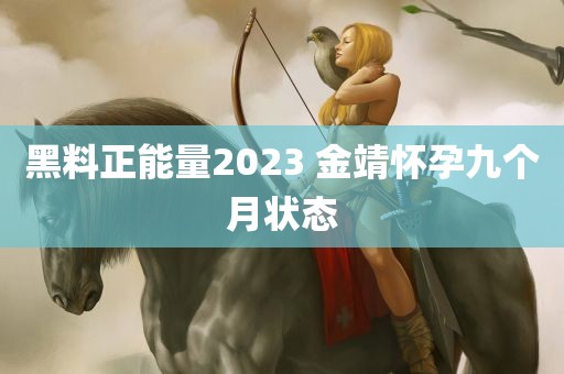 黑料正能量2023 金靖怀孕九个月状态