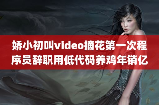 娇小初叫video摘花第一次程序员辞职用低代码养鸡年销亿