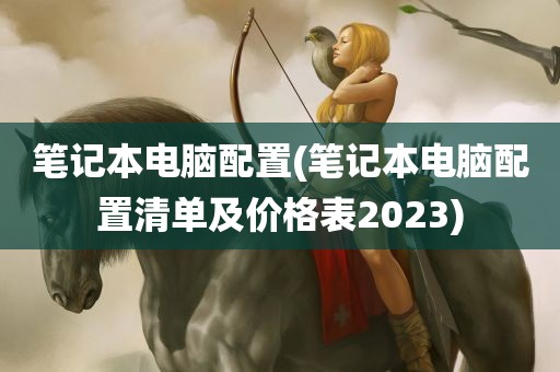 笔记本电脑配置(笔记本电脑配置清单及价格表2023)