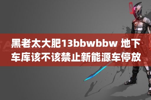 黑老太大肥13bbwbbw 地下车库该不该禁止新能源车停放