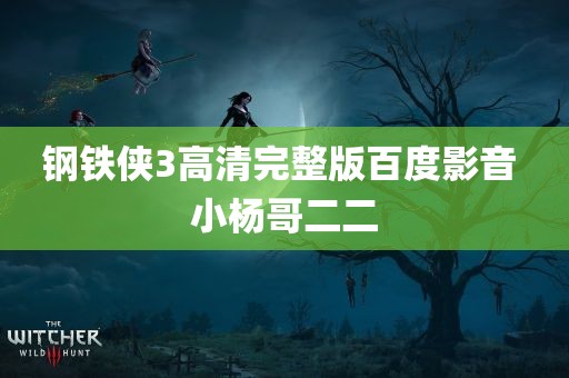 钢铁侠3高清完整版百度影音 小杨哥二二