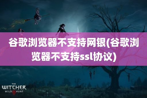 谷歌浏览器不支持网银(谷歌浏览器不支持ssl协议)