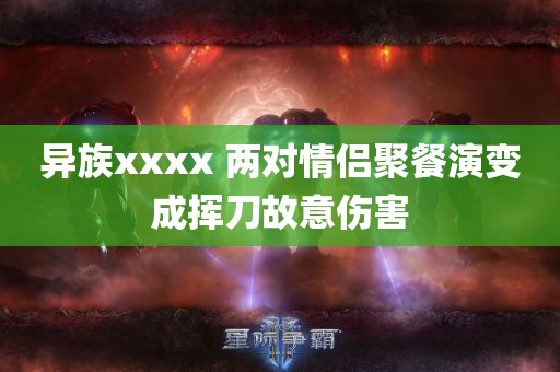 异族xxxx 两对情侣聚餐演变成挥刀故意伤害