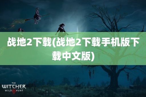 战地2下载(战地2下载手机版下载中文版)