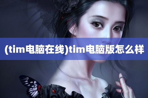 (tim电脑在线)tim电脑版怎么样