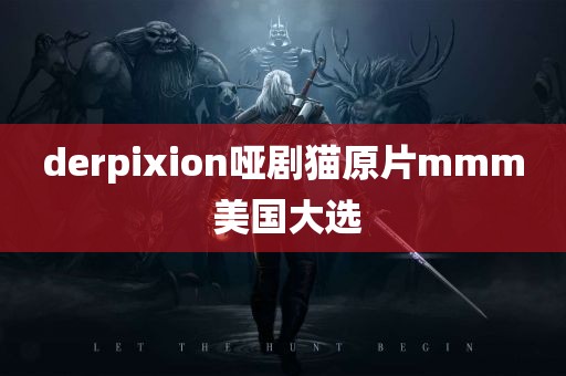 derpixion哑剧猫原片mmm 美国大选