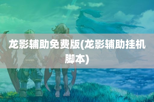 龙影辅助免费版(龙影辅助挂机脚本)