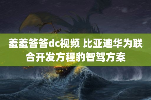 羞羞答答dc视频 比亚迪华为联合开发方程豹智驾方案