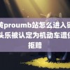 黑黄proumb站怎么进入链接 老头乐被认定为机动车遭保险拒赔