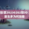 福利彩票20230202期3D 车展新车多为何独看