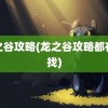 龙之谷攻略(龙之谷攻略都在哪找)