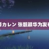 芹泽カレン 张靓颖华为发布会