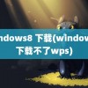 windows8 下载(windows8下载不了wps)