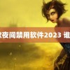 40款夜间禁用软件2023 谁送我