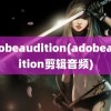 adobeaudition(adobeaudition剪辑音频)