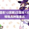 (三国志12攻略)三国志12攻略特殊兵种哪里出