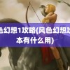 风色幻想1攻略(风色幻想攻略本有什么用)