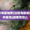 远程电脑维修(远程电脑维修软件服务(绑赠背包))