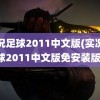 实况足球2011中文版(实况足球2011中文版免安装版)