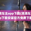 滴滴车主app下载(滴滴车主app下载安装官方免费下载)