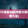 荒野大镖客攻略(荒野大镖客攻略大全)