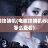 电脑终端机(电脑终端机器编号怎么查看)