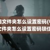 电脑文件夹怎么设置密码(电脑文件夹怎么设置密码锁住)