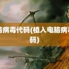 电脑病毒代码(植入电脑病毒代码)